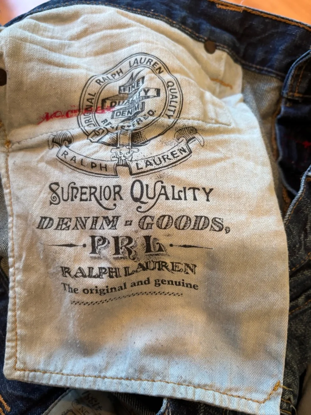 Polo by Ralph Lauren Relaxed Fit‎ Dark Blue Jeans